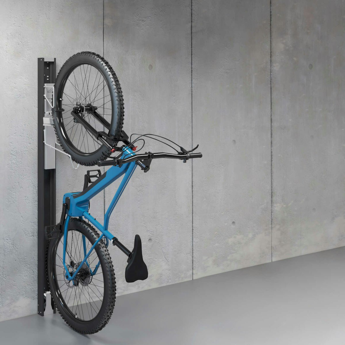 Biohort BikeLift Fahrradwandhalterung Wandmontage (Ziegel, Beton, Holz,...) Inkl. Schwenkvorrichtung (Fahrrad lässt sich seitlich zur Wand klappen) von Biohort