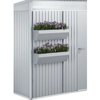 Biohort Blumenkasten "FloraBoard", 2er-Set, silber-metallic Biohort Blumenkasten "FloraBoard", 2er-Set, silber-metallic von Biohort