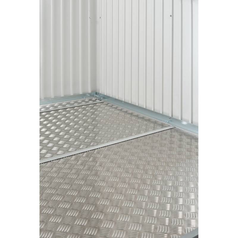 Biohort Bodenplatte Aluminium 203,5 x 163,5 cm für Gerätehaus 'AvantGarde' Gr. A2 von Biohort