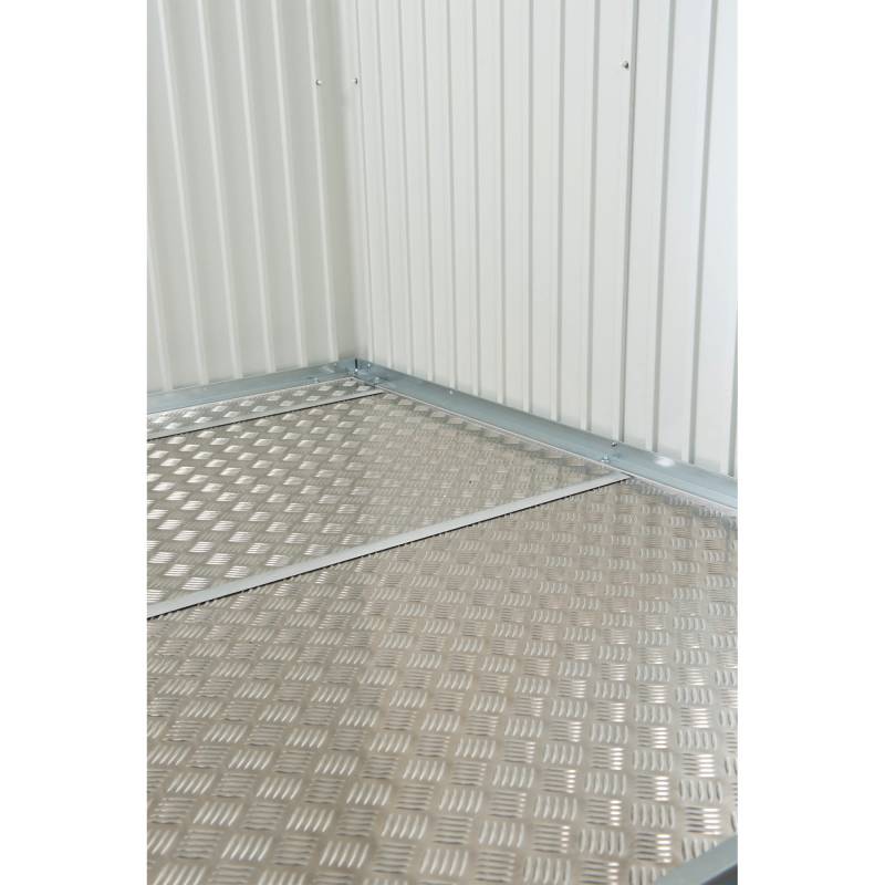 Biohort Bodenplatte für Gerätehaus "Avantgarde" Gr. XL Aluminium von Biohort