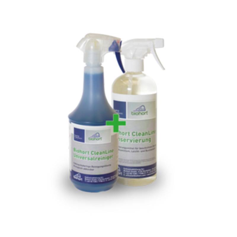 Biohort CleanLine Sparset (Universalreiniger 1000 ml + Konservierung 750 ml) von Biohort