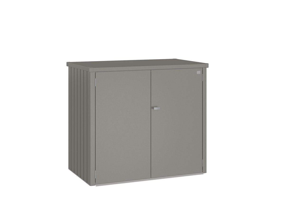 Biohort Doppel-Mülltonnenbox Alex Duo B 148 x T 88 x H 129 cm quarzgrau-metallic Biohort Doppel-Mülltonnenbox Alex Duo B 148 x T 88 x H 129 cm quarzgrau-metallic von Biohort