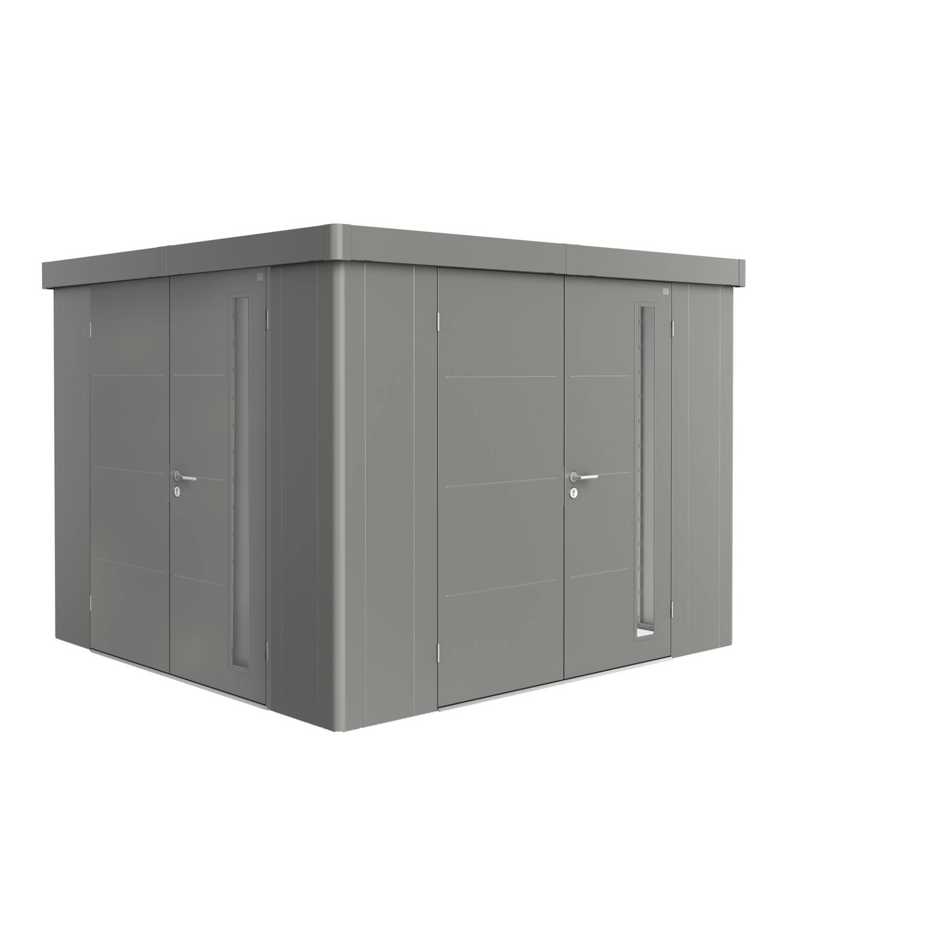 Biohort Doppeltür dunkelgrau-metallic 79,2 x 185 x 0,3 cm für Gerätehaus 'Neo' Biohort Doppeltür dunkelgrau-metallic 79,2 x 185 x 0,3 cm für Gerätehaus 'Neo' von Biohort