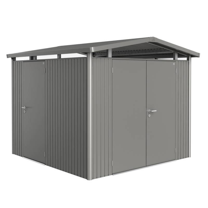 Biohort Doppeltür für HighLine, AvantGarde, Panorama Zubehör Quarzgrau-Metallic von Biohort