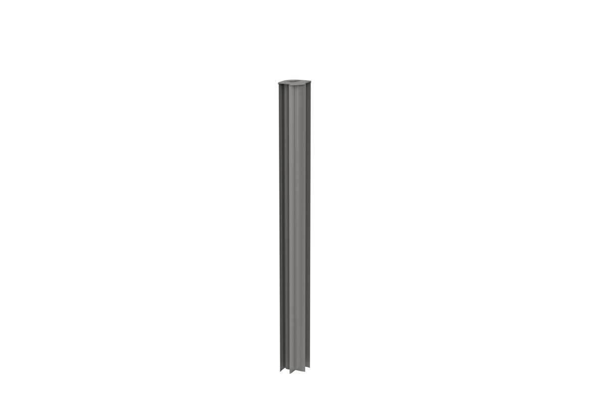 Biohort Eckprofil Rankgitter/Sichtschutz für DaVinci quarzgrau-metallic B188902 (1 Stück) von Biohort