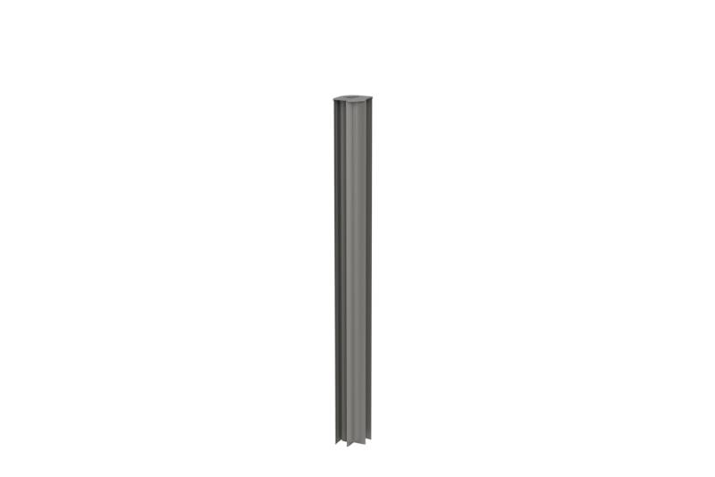 Biohort Eckprofil Rankgitter/Sichtschutz für DaVinci quarzgrau-metallic B188902 (1 Stück) von Biohort