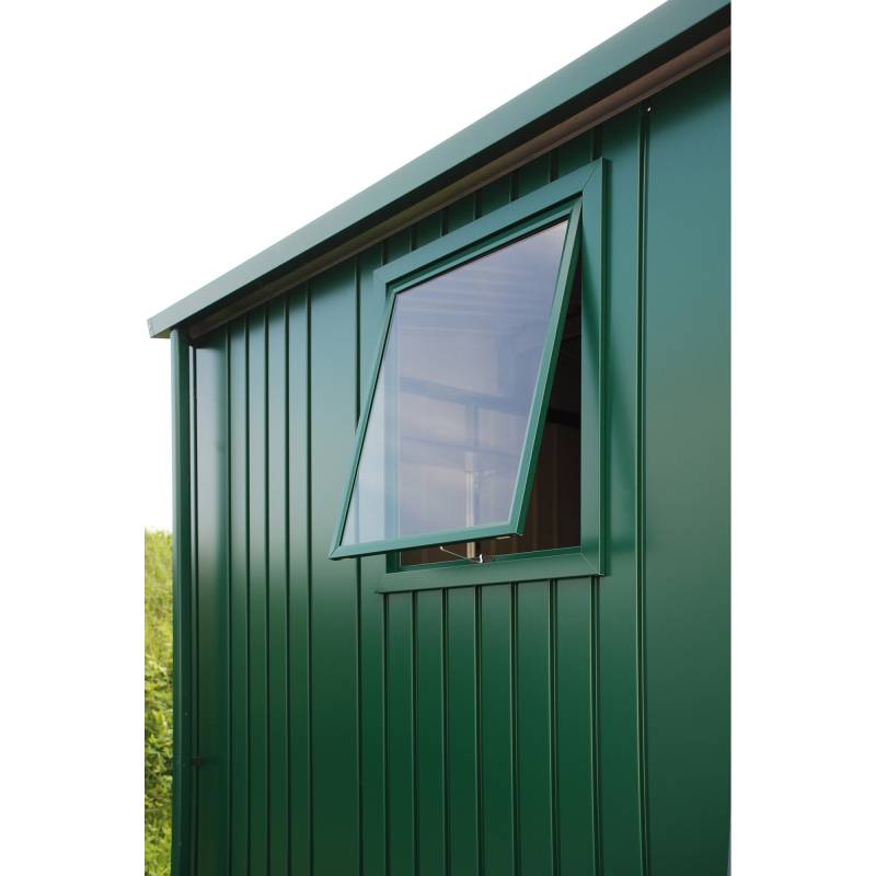 Biohort Fenster dunkelgrün 60 x 50 cm Kunststoffglas, zu Gerätehaus 'Europa' von Biohort