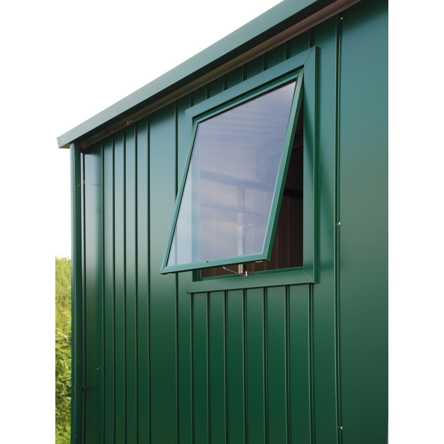 Biohort Fenster zu Gerätehaus Europa Quarzgrau-Metallic von Biohort