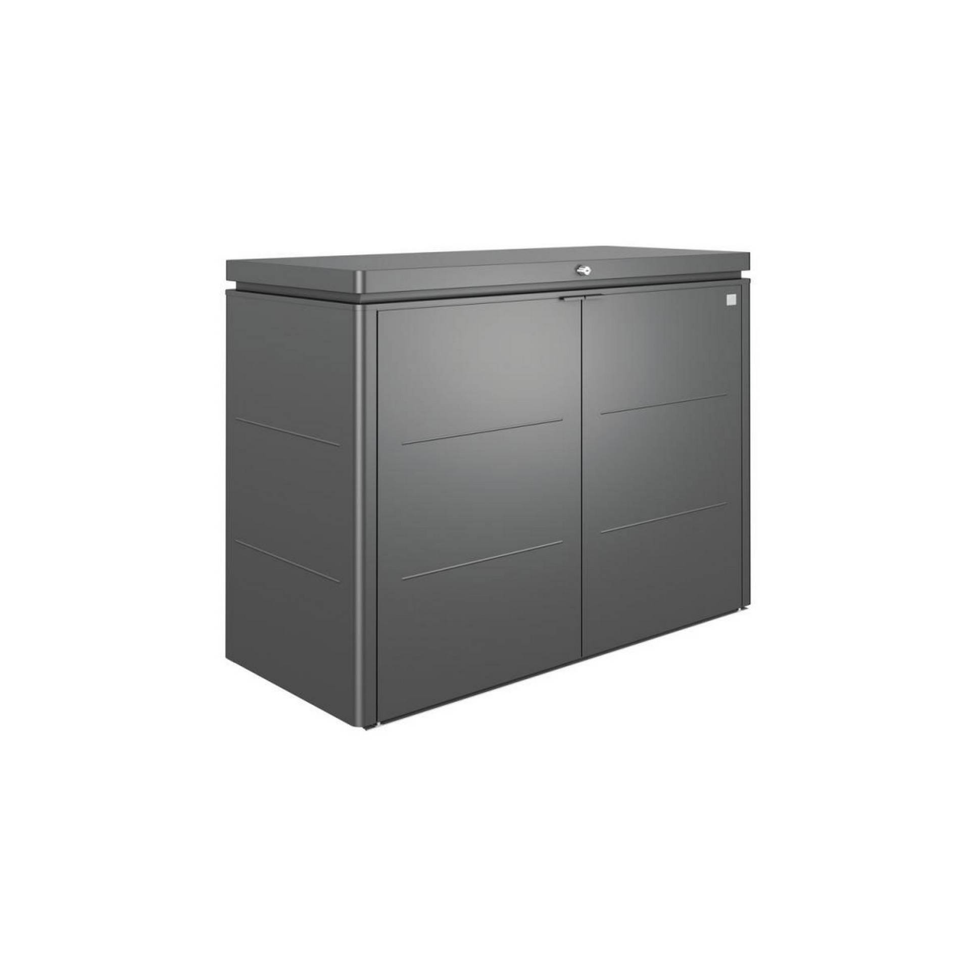 Biohort Gartenschrank 'HighBoard 200' dunkelgrau metallic 200 x 84 x 127 cm Biohort Gartenschrank 'HighBoard 200' dunkelgrau metallic 200 x 84 x 127 cm von Biohort