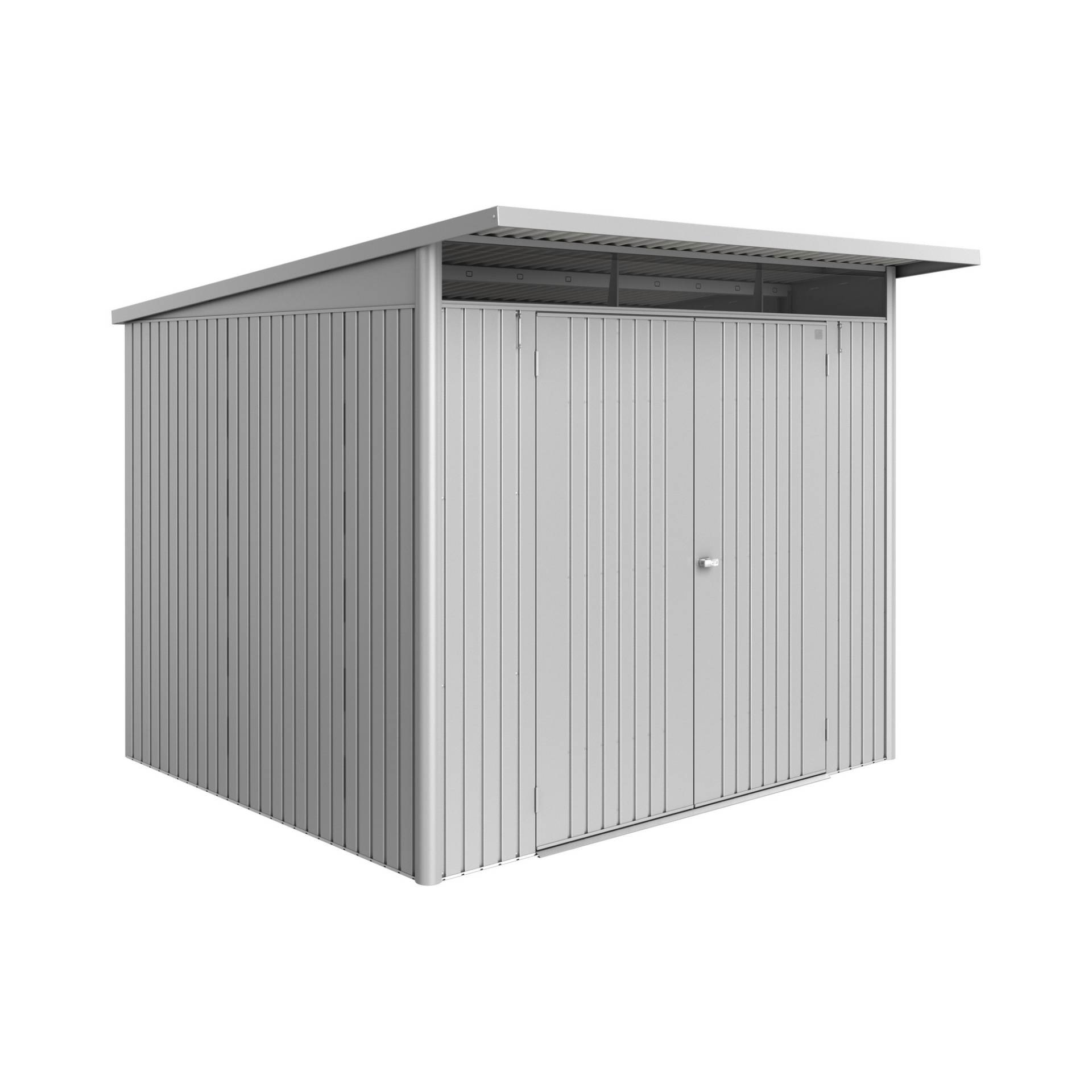Biohort Gerätehaus 'AvantGarde ECO A6' silber-metallic 260 x 260 cm mit Doppeltür Biohort Gerätehaus 'AvantGarde ECO A6' silber-metallic 260 x 260 cm mit Doppeltür von Biohort