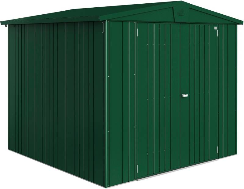 Biohort Gerätehaus Europa Gr. 4, verschiedene Farben, BxT: 244x228 cm, Qualitäts-Geräteschuppen aus Metall von Biohort