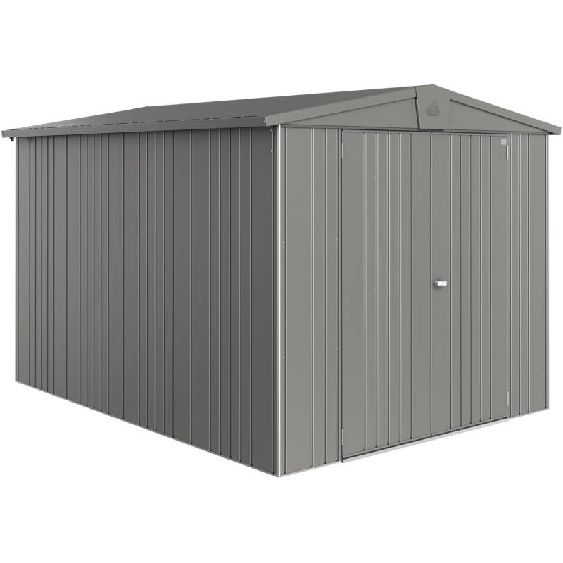 Biohort Metall-Gerätehaus Europa Quarzgrau-Metallic 6,8 m² von Biohort