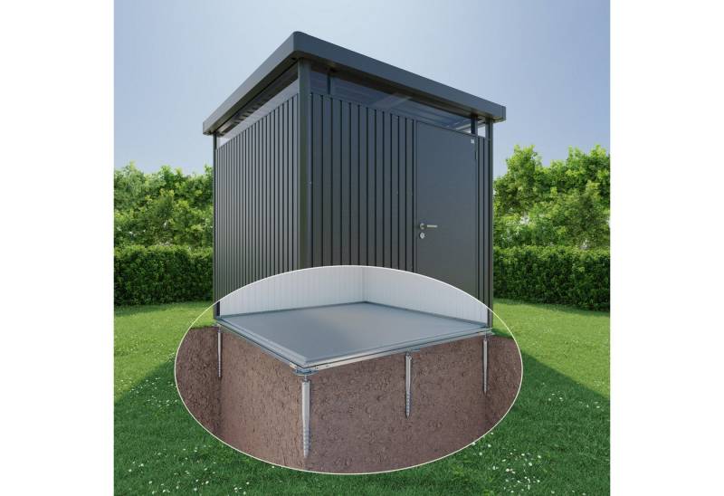 Biohort Gerätehaus-Fundamentrahmen SMARTBASE PLUS für Gerätehaus Europa 4/ Neo 2B, BxT: 222x222 cm, 222x 222x 65 cm von Biohort