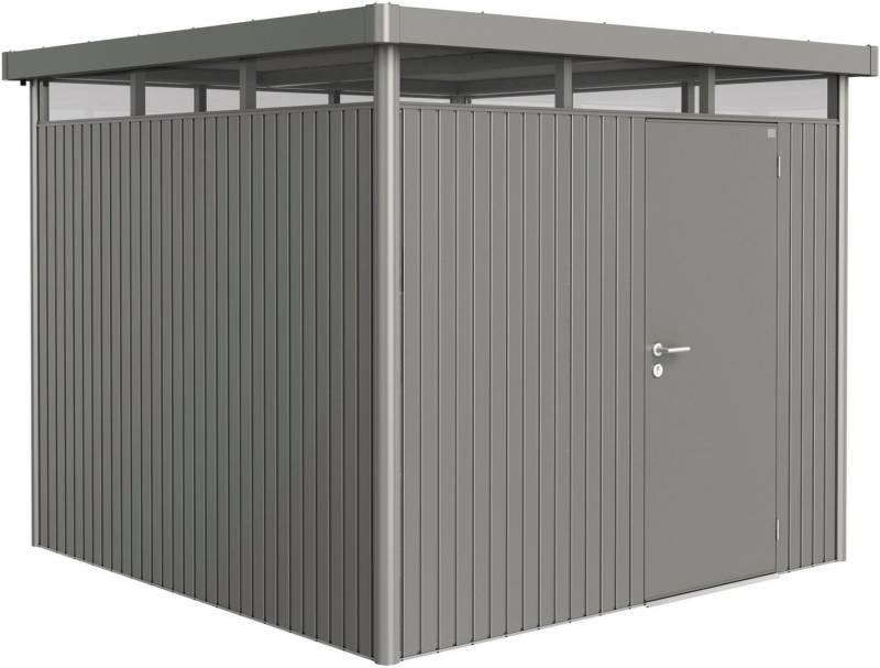 Biohort Gerätehaus HighLine Gr. H4, BxT: 275x275 cm, quarzgrau-metallic von Biohort