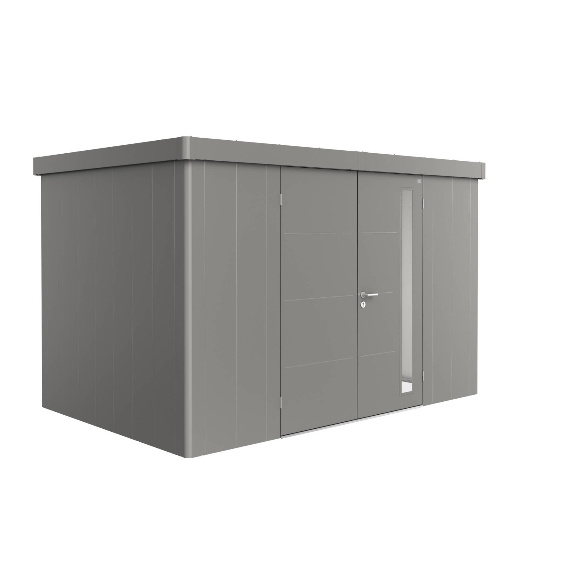 Biohort Gerätehaus 'Neo 2D' quarzgrau-metallic 348 x 236 cm mit Doppeltür Biohort Gerätehaus 'Neo 2D' quarzgrau-metallic 348 x 236 cm mit Doppeltür von Biohort