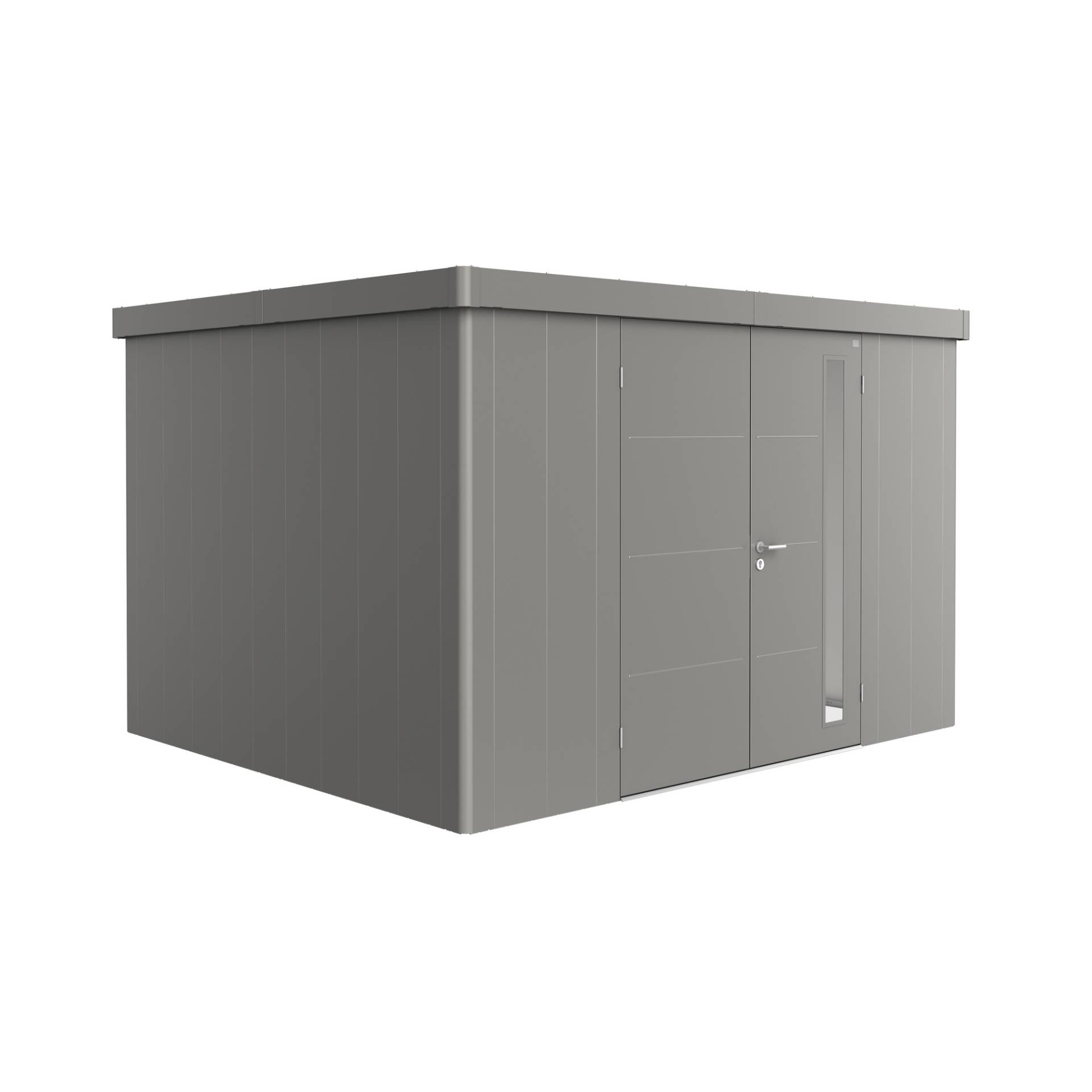 Biohort Gerätehaus 'Neo 3D' quarzgrau-metallic 348 x 292 cm mit Doppeltür Biohort Gerätehaus 'Neo 3D' quarzgrau-metallic 348 x 292 cm mit Doppeltür von Biohort