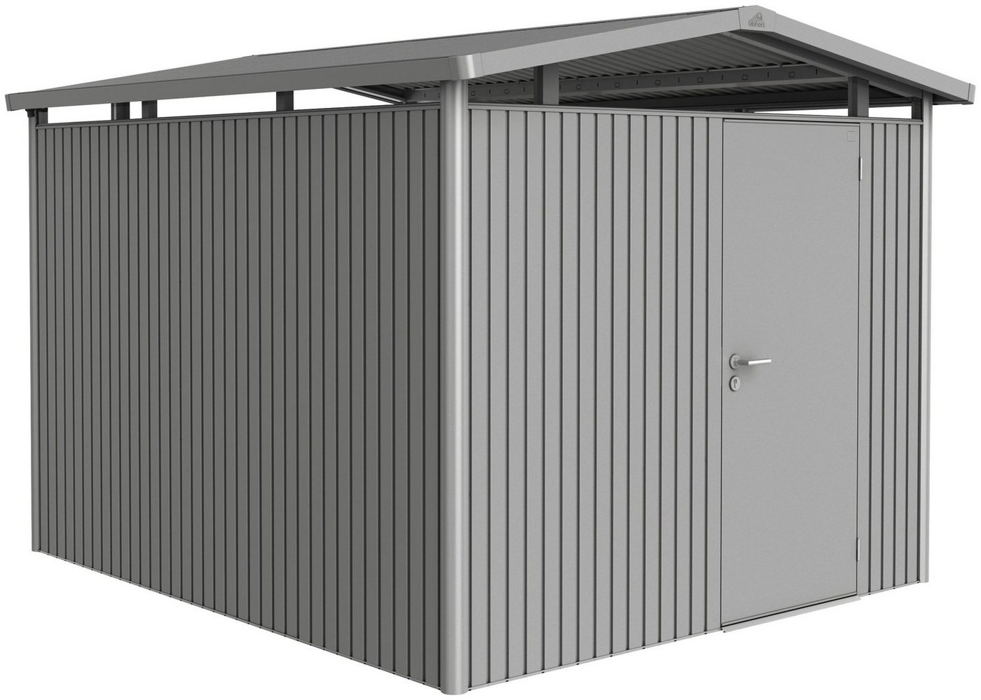 Biohort Gerätehaus Panorama P5 DT, BxT: 273x318 cm, Metall Biohort Gerätehaus Panorama P5 DT, BxT: 273x318 cm, Metall von Biohort