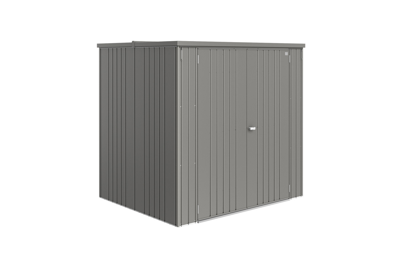 Biohort Geräteschrank 190 Large 192 x 155 x 184 cm mit Doppeltür quarzgrau metallic von Biohort