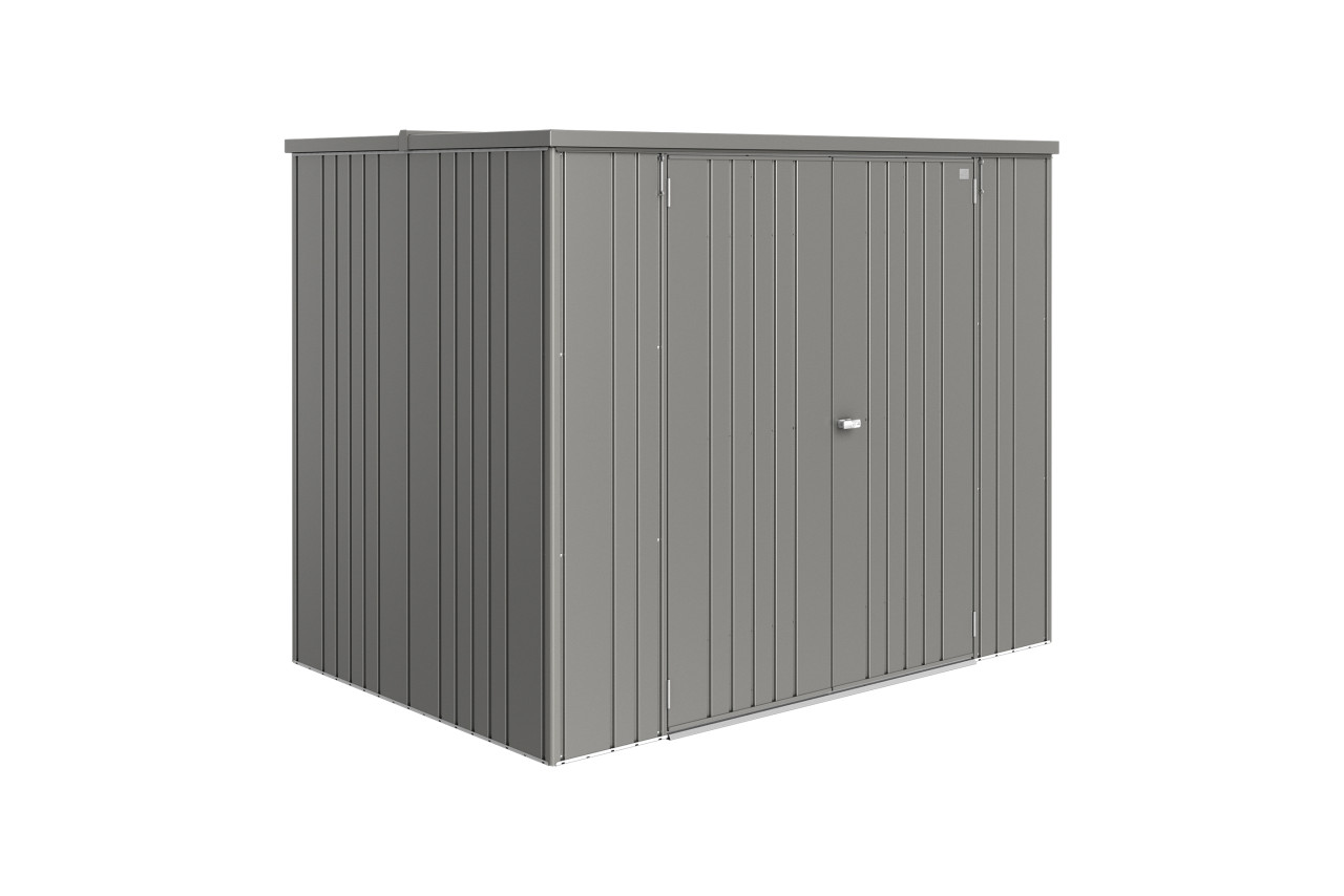 Biohort Geräteschrank 230 Large 228 x 155 x 184 cm mit Doppeltür quarzgrau metallic von Biohort