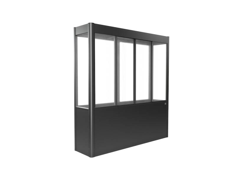 Biohort Gewächshaus Florentina B 201 x T 53 x H 213 cm (Gr. 2x0,5) dunkelgrau-metallic von Biohort