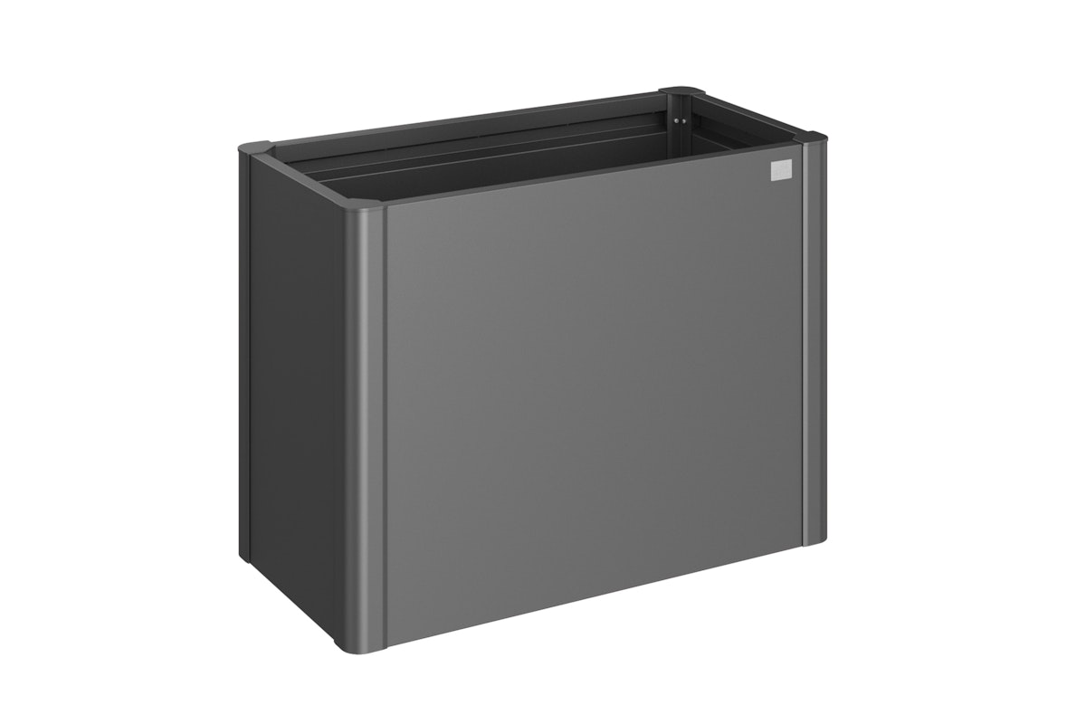 Biohort HochBeet-102 x 53 x 77 cm (Gr. 1x0,5)-dunkelgrau-metallic von Biohort