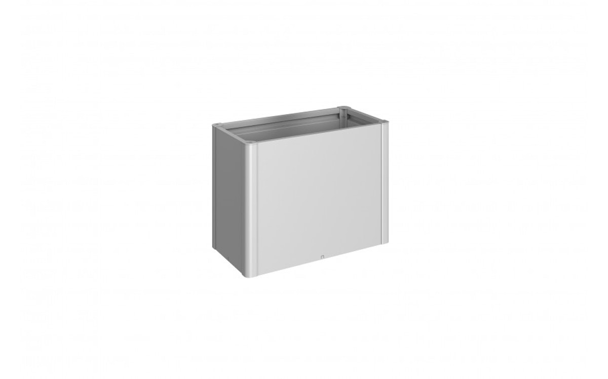 Biohort HochBeet 102 x 53 x 77 cm (Gr. 1x0,5) silber-metallic von Biohort