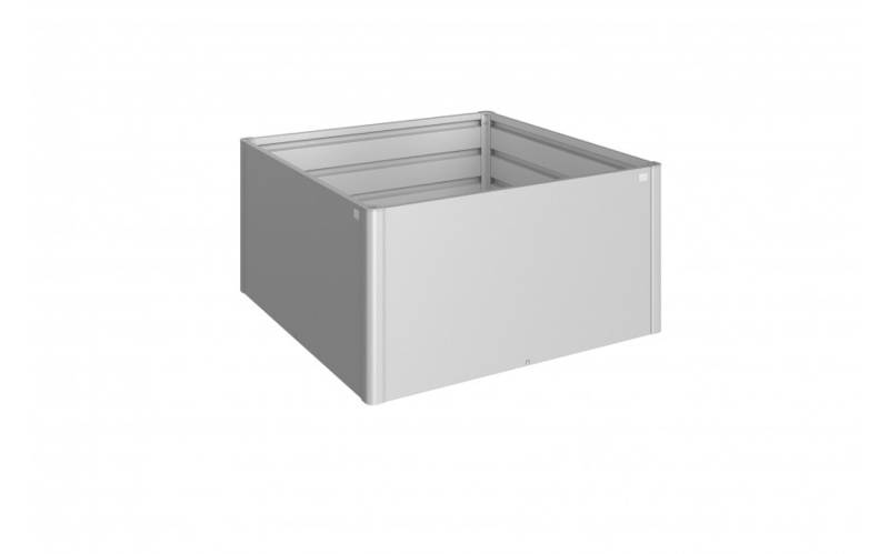Biohort HochBeet 152 x 152 x 77 cm (Gr. 1,5x1,5) silber-metallic von Biohort