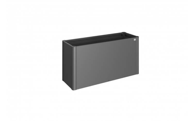 Biohort HochBeet 152 x 53 x 77 cm (Gr. 1,5x0,5) dunkelgrau-metallic von Biohort