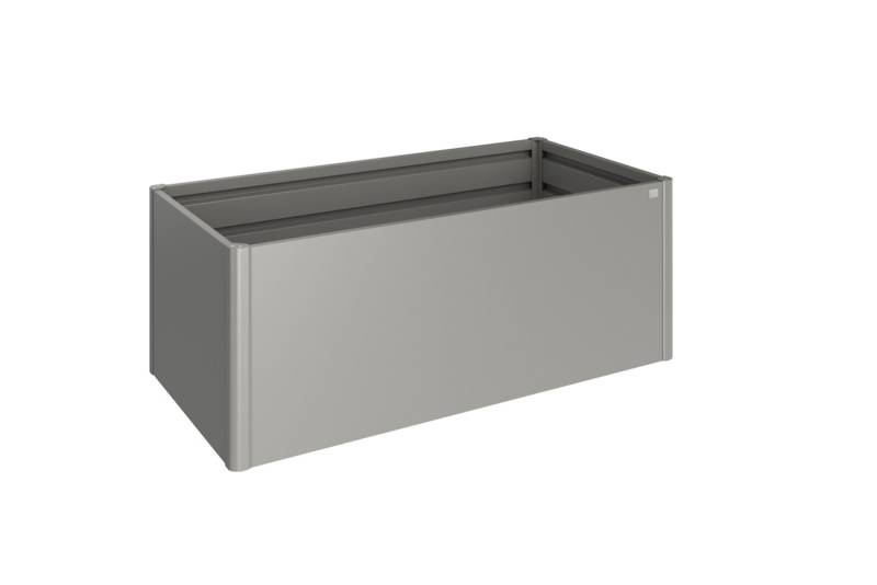 Biohort HochBeet-201 x 102 x 77 cm (Gr. 2x1)-quarzgrau-metallic von Biohort