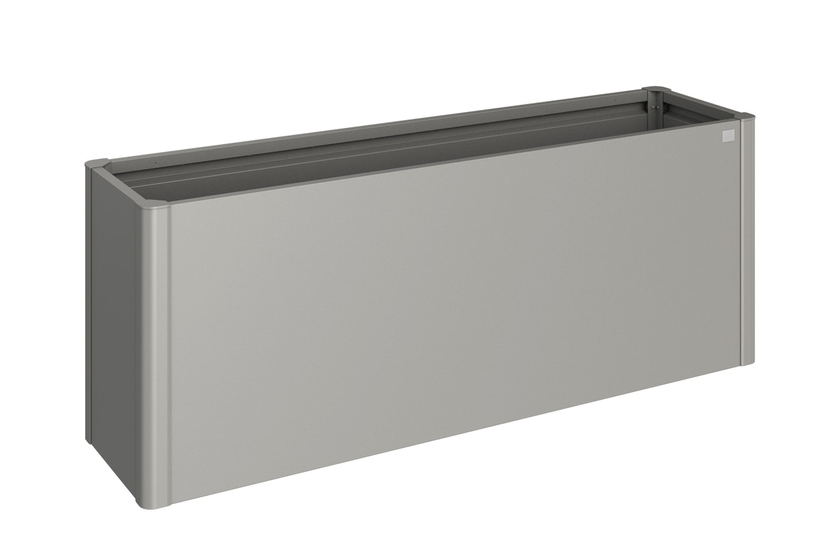 Biohort HochBeet-201 x 53 x 77 cm (Gr. 2x0,5)-quarzgrau-metallic von Biohort