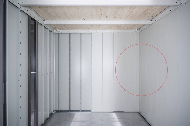 Biohort Innenverkleidung weiß für Gerätehaus Neo mit Einzeltür oder Doppeltür Neo Gr. 2D - 348 x 236 cm (Doppeltür) und Gr. 4B - 236 x 348 cm (Doppeltür) von Biohort