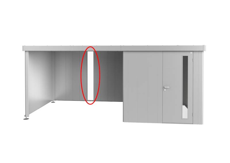 Biohort Lichtpaneel aus Acrylglas für Neo Seitendach Rück- oder Seitenwand Alle Neo Seitendächer ab Gr. 2 silber-metallic Biohort Lichtpaneel aus Acrylglas für Neo Seitendach Rück- oder Seitenwand Alle Neo Seitendächer ab Gr. 2 silber-metallic von Biohort
