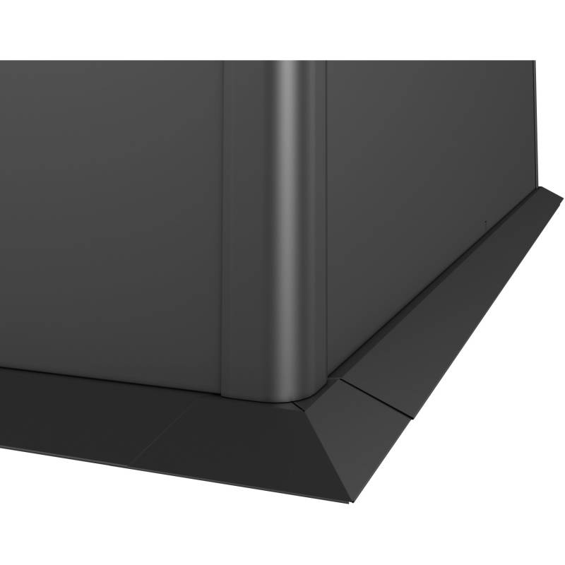 Biohort Mähkante 2 m x 1 m Dunkelgrau-Metallic von Biohort