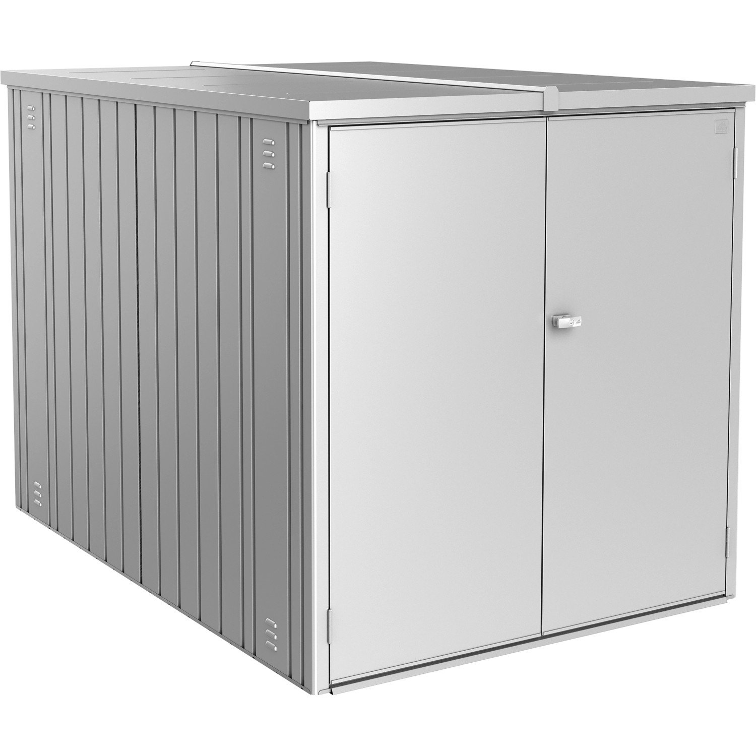Biohort Minigarage 145 cm x 203 cm x 151 cm Silber-Metallic Biohort Minigarage 145 cm x 203 cm x 151 cm Silber-Metallic von Biohort