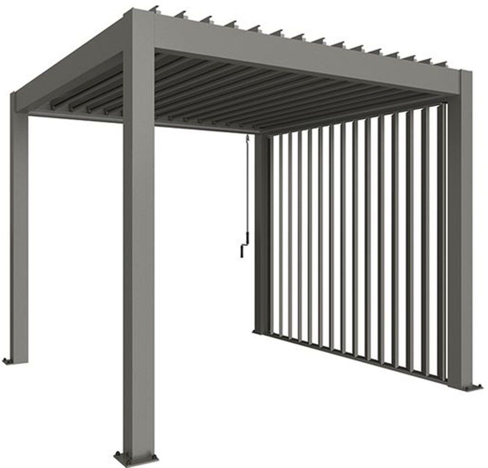 Biohort Pavillonseitenteil Seitenwand für 3,5m-Seite von Biohort-Pergola, 327x235 cm, manuell verstellbare Lamellenwand in Sandwichbauweise Biohort Pavillonseitenteil Seitenwand für 3,5m-Seite von Biohort-Pergola, 327x235 cm, manuell verstellbare Lamellenwand in Sandwichbauweise von Biohort