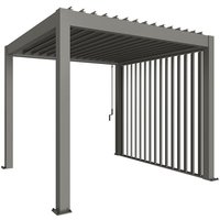 Biohort Pavillonseitenteil "Seitenwand für 3,5m-Seite von Biohort-Pergola" manuell verstellbare Lamellenwand in Sandwichbauweise Biohort Pavillonseitenteil "Seitenwand für 3,5m-Seite von Biohort-Pergola" manuell verstellbare Lamellenwand in Sandwichbauweise von Biohort