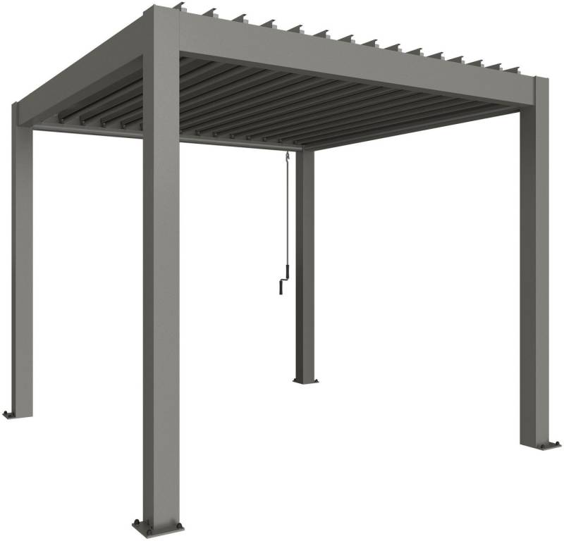 Biohort Pergola 3x3 m, verschiedene Farben, 312x312x264 cm, ausgezeichnet mit dem Red Dot Design Award von Biohort