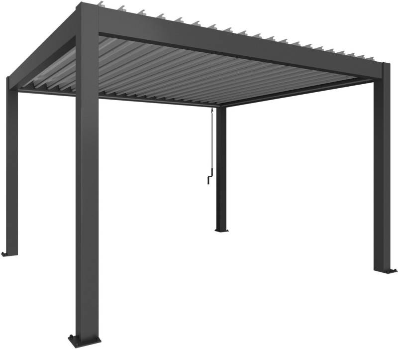 Biohort Pergola 4 x 3,5, stilvoller Schattenspender für mehr Komfort im Freien von Biohort
