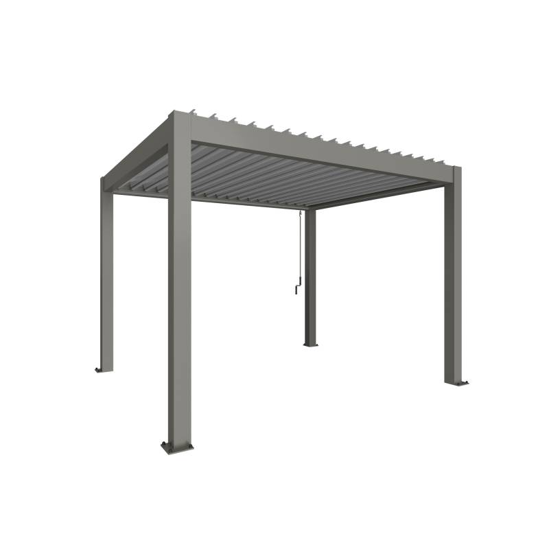 Biohort Pergola Gr. 3,5 x 3 quarzgrau 367,5 x 312 cm von Biohort