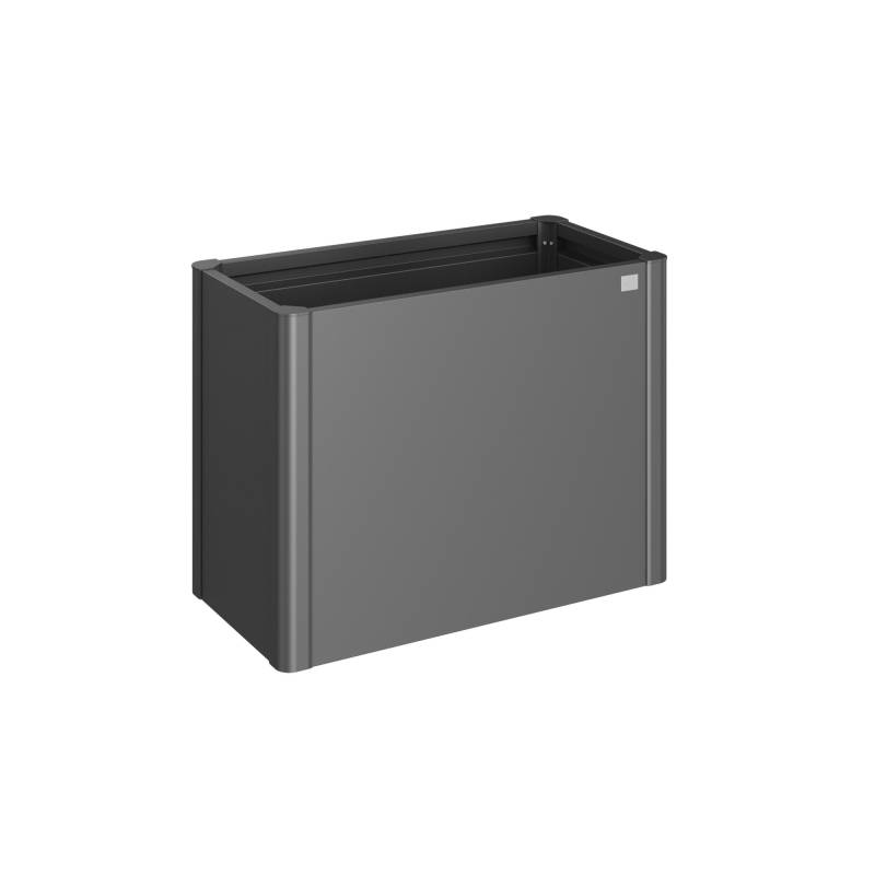 Biohort Pflanzbeet 'Belvedere MAXI 100' dunkelgrau-metallic 102 x 53 x 77 cm von Biohort