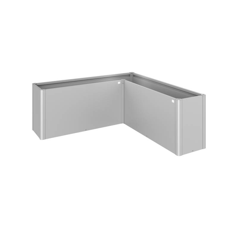 Biohort Pflanzbeet 'Belvedere MAXI L200' silber-metallic 201 x 201 x 77 cm von Biohort