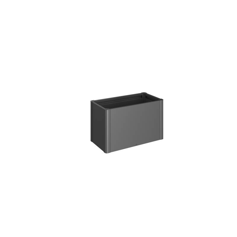 Biohort Pflanzbeet 'Belvedere MIDI 100' dunkelgrau-metallic 102 x 53 x 61 cm von Biohort