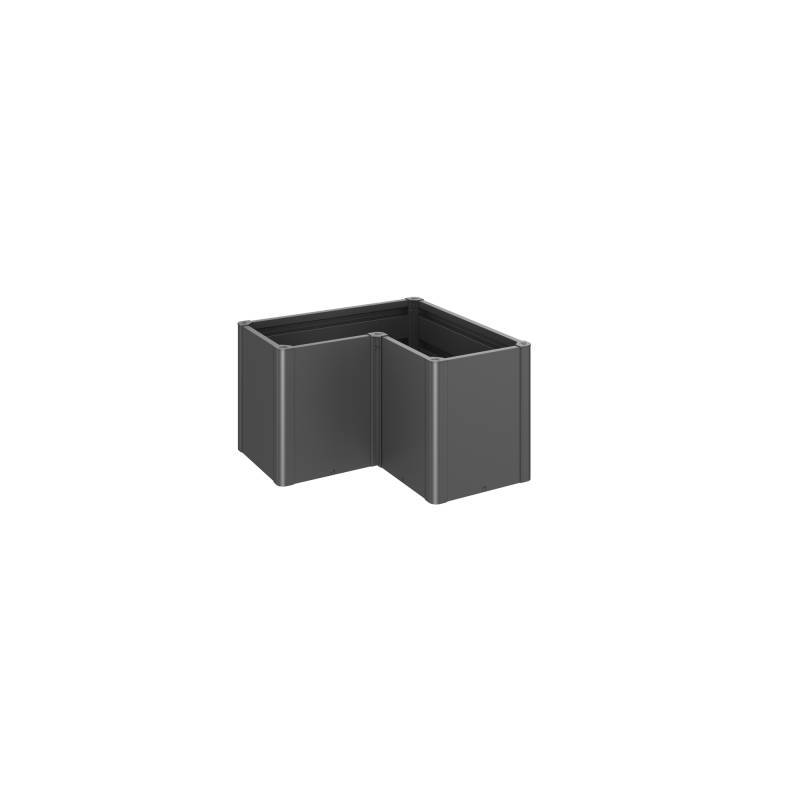 Biohort Pflanzbeet 'Belvedere MIDI L100' dunkelgrau-metallic 102 x 102 x 61 cm von Biohort