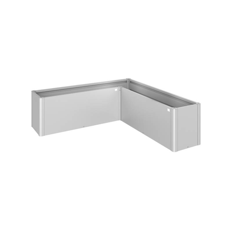 Biohort Pflanzbeet 'Belvedere MIDI L200' silber-metallic 201 x 201 x 61 cm von Biohort