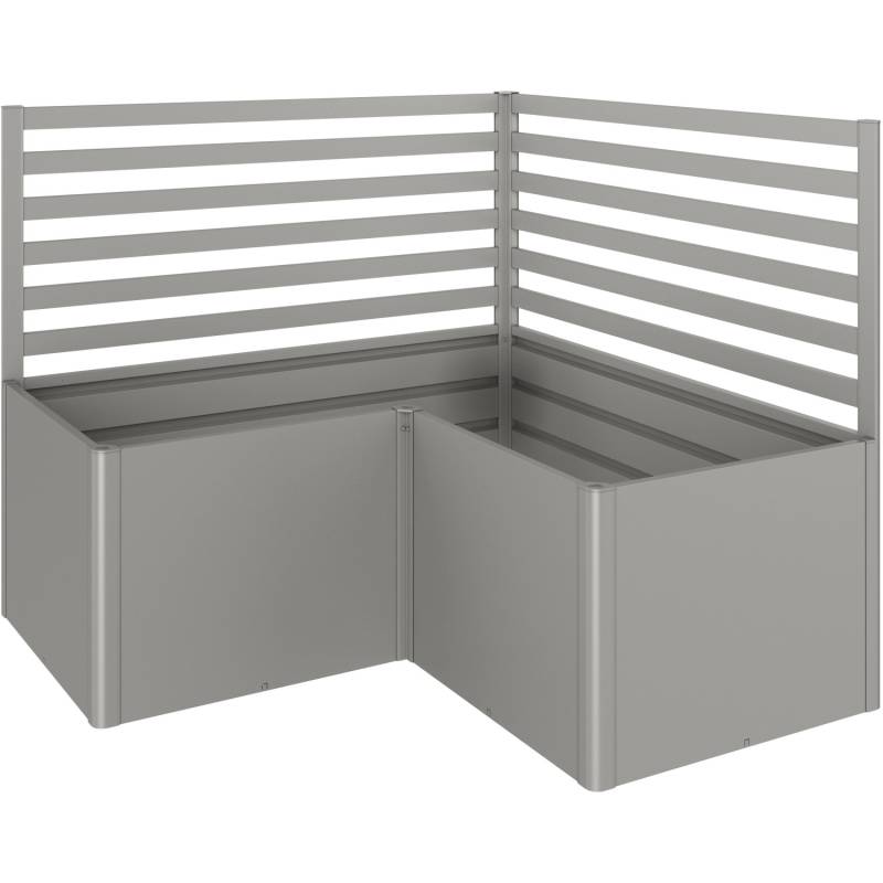 Biohort Rankgitter (2 Stk) für L-Form Gr. L200/L2 x 1 Quarzgrau-Metallic von Biohort