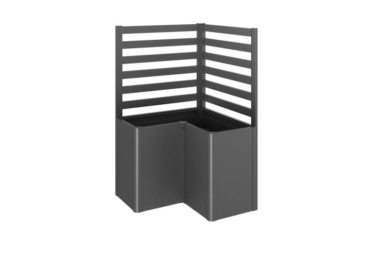 Biohort Rankgitter für Pflanzbeet Belvedere mit L-Form (2 Stück; für Gr. L100, L150, L200) Belvedere Gr. L100 (MINI, MIDI und MAXI) dunkelgrau-metallic von Biohort