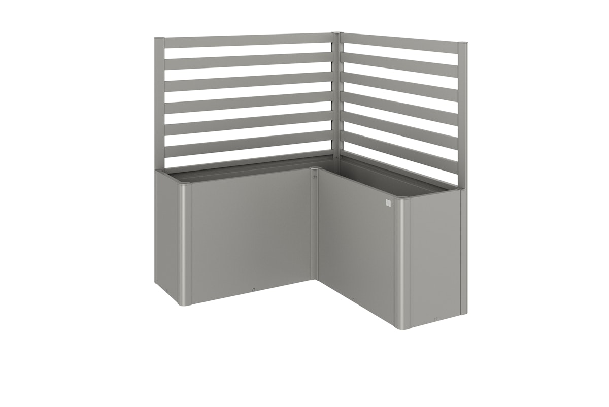 Biohort Rankgitter für Pflanzbeet Belvedere mit L-Form (2 Stück; für Gr. L100, L150, L200) Belvedere Gr. L150 (MINI, MIDI und MAXI) quarzgrau-metallic von Biohort