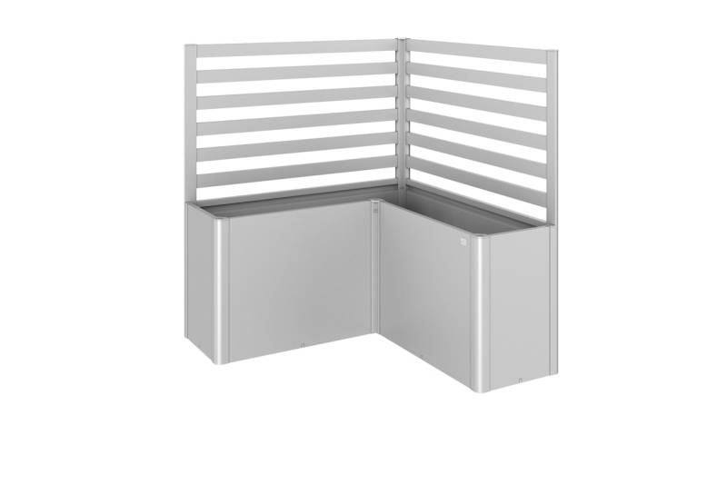 Biohort Rankgitter für Pflanzbeet Belvedere mit L-Form (2 Stück; für Gr. L100, L150, L200) Belvedere Gr. L150 (MINI, MIDI und MAXI) silber-metallic von Biohort