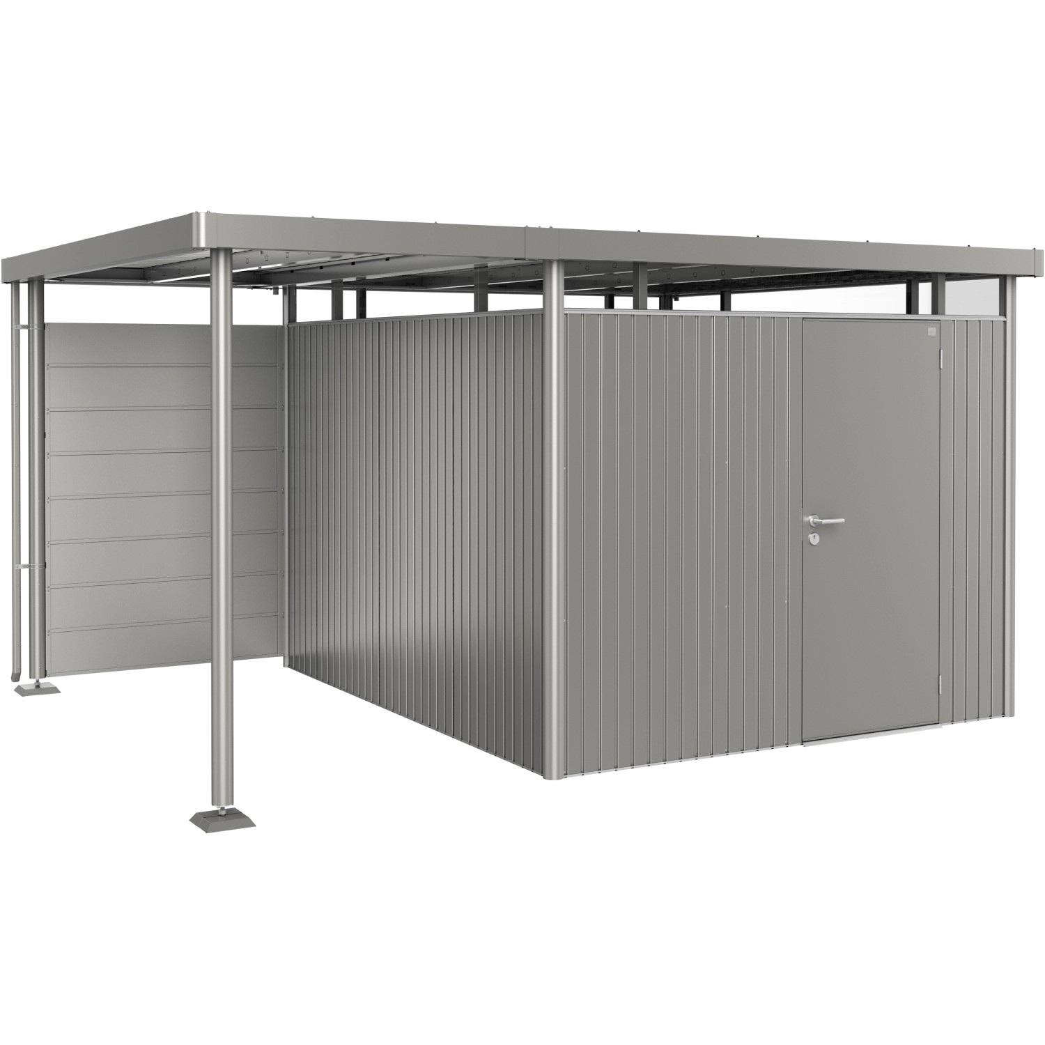 Biohort Rückwand Seitendach H2-H5 Quarzgrau-Metallic 134 cm x 4 cm x 181 cm Biohort Rückwand Seitendach H2-H5 Quarzgrau-Metallic 134 cm x 4 cm x 181 cm von Biohort