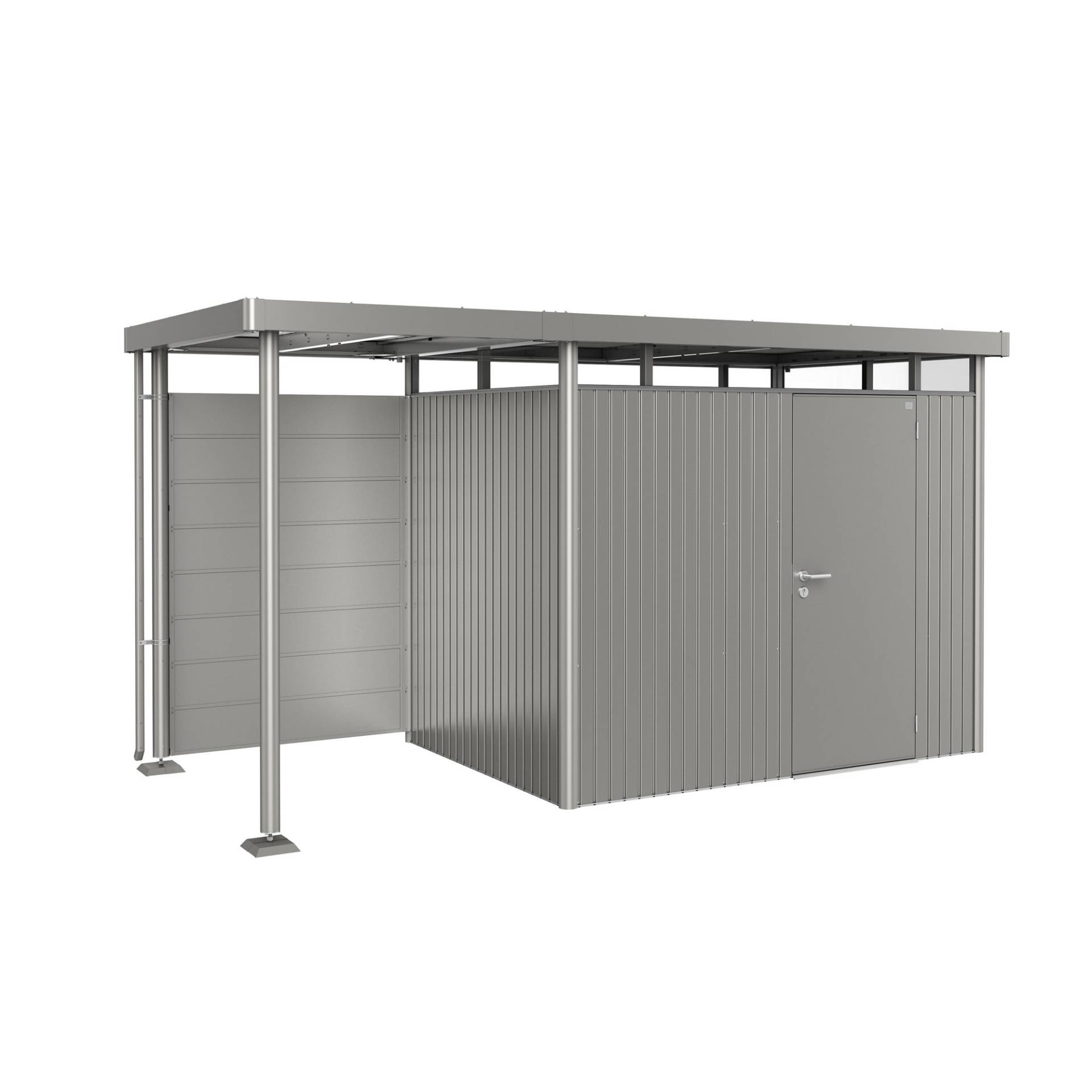 Biohort Rückwand für Seitendach Größe S zu Gerätehaus 'HighLine' Größe H2-H5 quarzgrau-metallic Biohort Rückwand für Seitendach Größe S zu Gerätehaus 'HighLine' Größe H2-H5 quarzgrau-metallic von Biohort